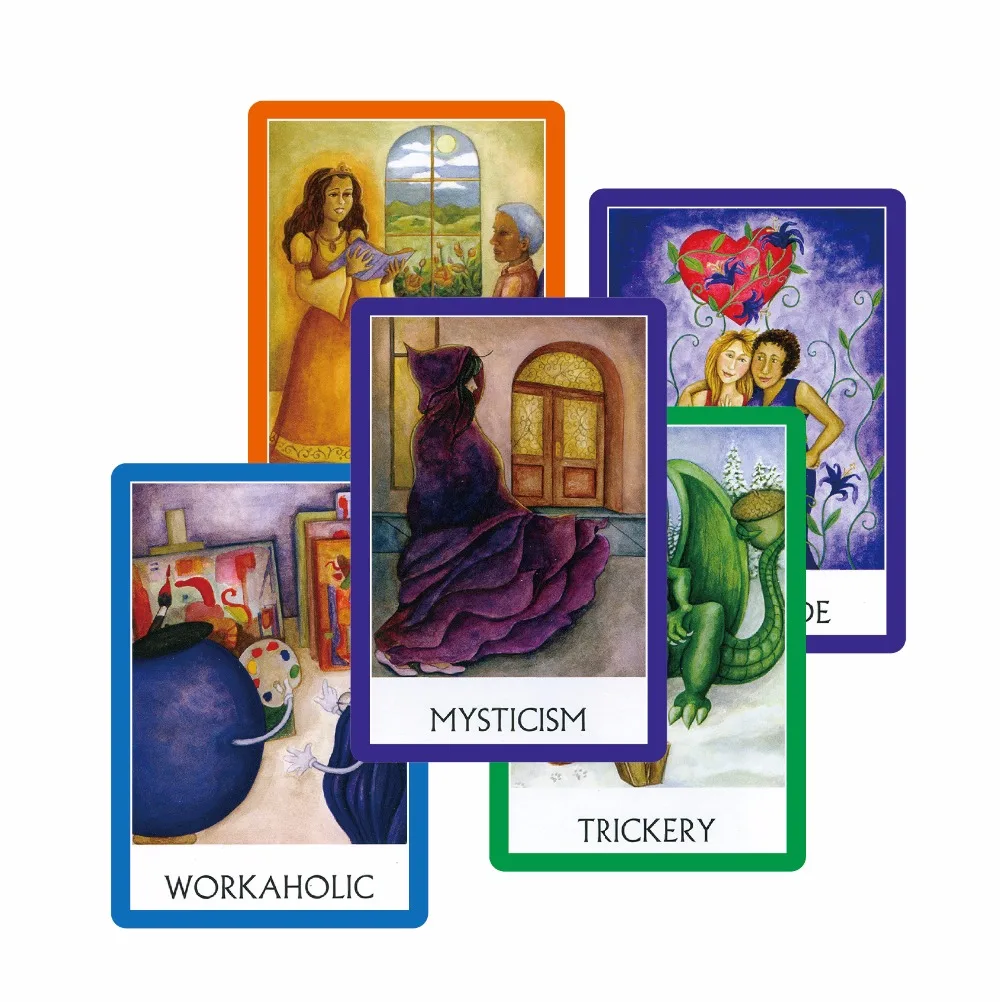 2018 yogi oracle карты палуба медитация 49 карт Таро руководство гадания Фортуна