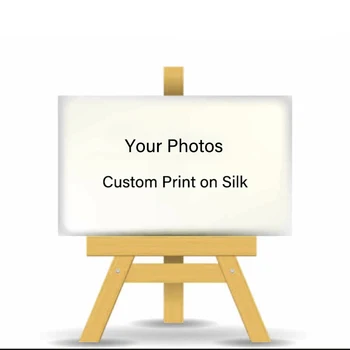 

Poster Printing Photo Spray Painting Custom Silk Print On Silk Printing Wall Pictures Home Decoration No Frame