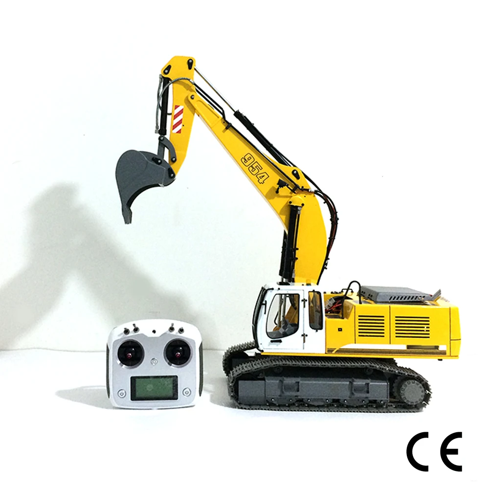 liebherr remote control excavator
