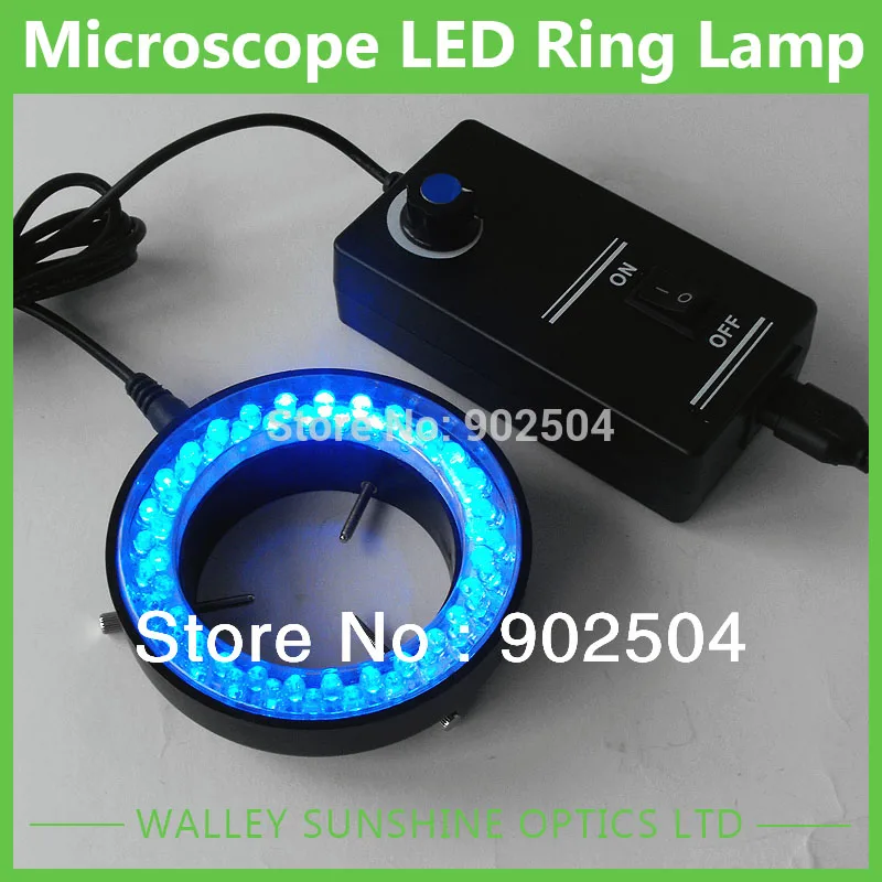 

New Arrival  60-LED Microscope Adjustable Ring LED Round Light For Illuminator Lamp For STEREO Microscope Excellent Circle Light