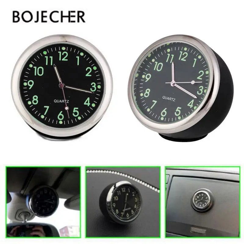 

Car Digital Clock Automobile Luminous Mechanical Quartz Watch Decoration Ornament