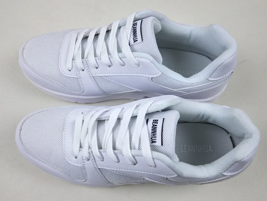 Women's sport shoes running shoes student inside height increasing retail BEANNHUA