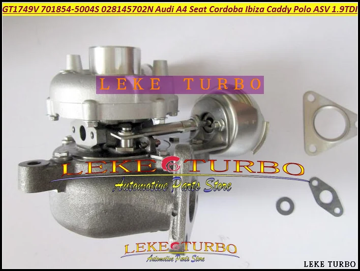 GT1749V 701854-5004 S 701854-0002 701854 028145702N турбо для audi A4 Seat Cordoba Ibiza II Leon для VW Caddy Polo ASV 1.9L TDI