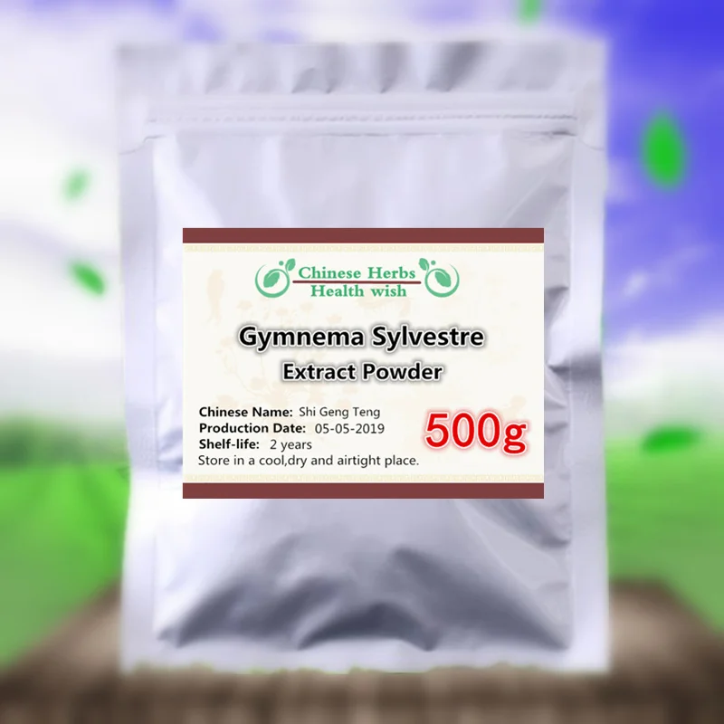 50-1000 г, лечение диабета, Gymnema Sylvestre экстракт Gymnemic кислотный порошок, Shi Geng Teng, потеря веса контроль сахара в теле