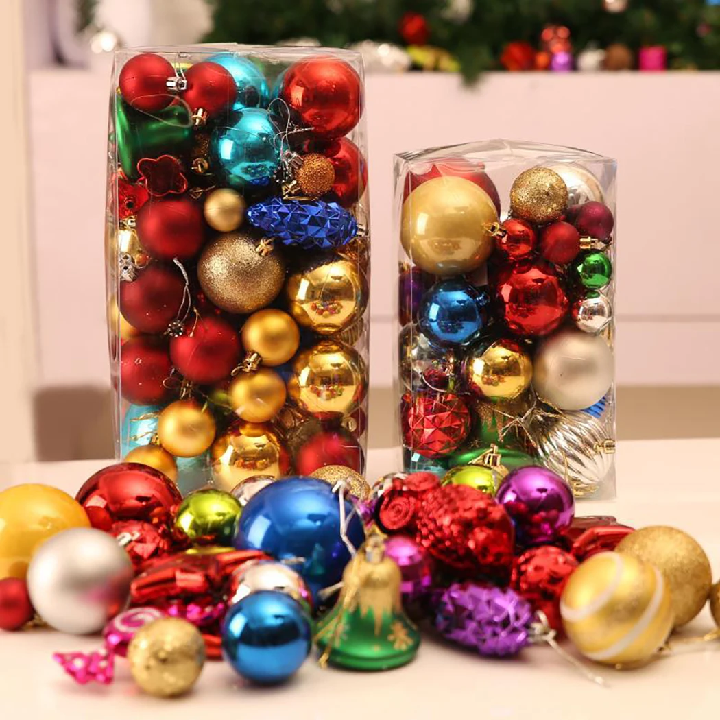 

2 Packs Christmas Hanging Ornament Assorted Styles Christmas Tree Ornament Hanging Decor for Party