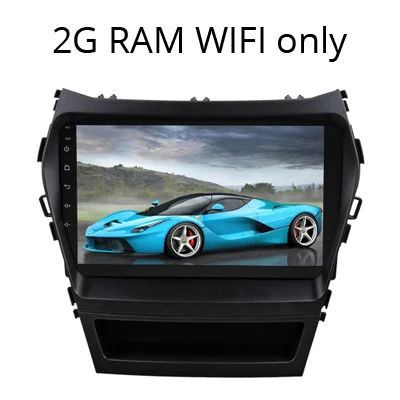 IX45-High 2012-17 2G Sinosmart Android 8,1 автомобильный радиоприемник с навигацией GPS для hyundai IX45 2din 2.5D ips/QLED экран - Цвет: IX45-High 2012-17 2G