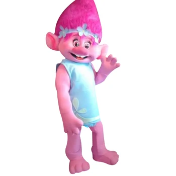 

New Mascot Costume Trolls Mascot Parade Quality Clowns Birthdays Troll cosplay costumes