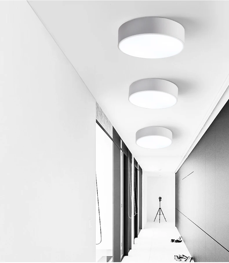 Современный минимализм светодиодный круглая Потолочная люстра комнатный потолочный светодиодный светильник лампа креативная индивидуальность кабинет столовая Балконная лампа