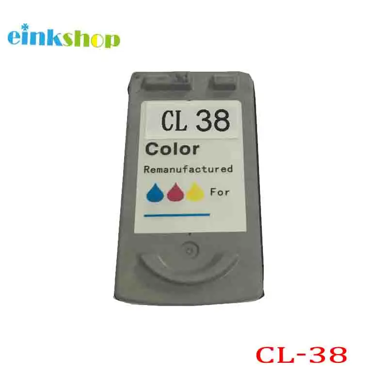 

1PK Colour Ink Cartridge Remanufactured for Canon CL-38 CL38 Pixma iP1800 iP1900 iP2600 MP140 MP190 MP210 MP220 MX300 MX310