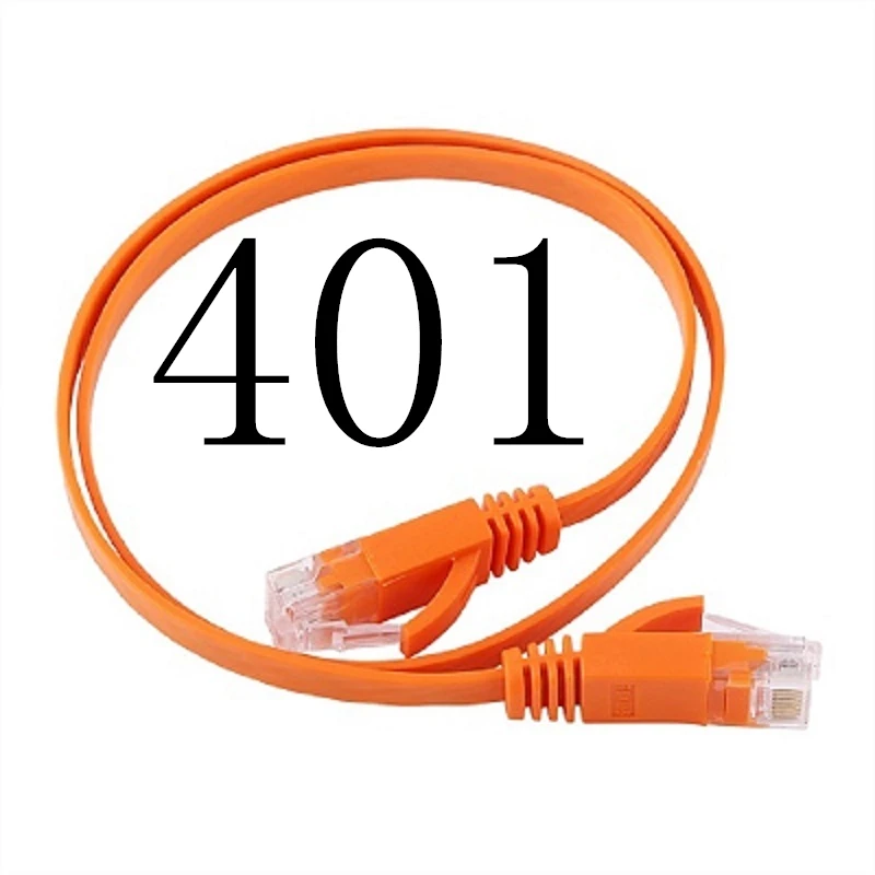 

401# MEIBAI CAT5 Flat Ethernet Cable Networking Ethernet Patch Cord LAN Cable CAT5