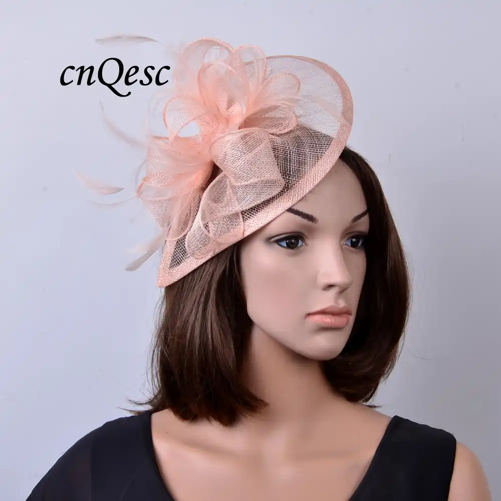 fascinator hat pink
