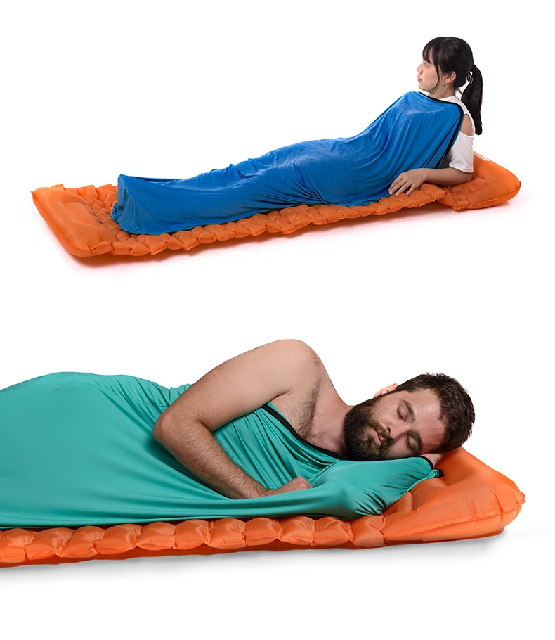 Bolsa de Dormir Bolsas de Dormir Naturehike Múmia Estilo Linner Alta Fibra Elástica Softable Portátil Nh17n002-d 8 Sacos de dormir
