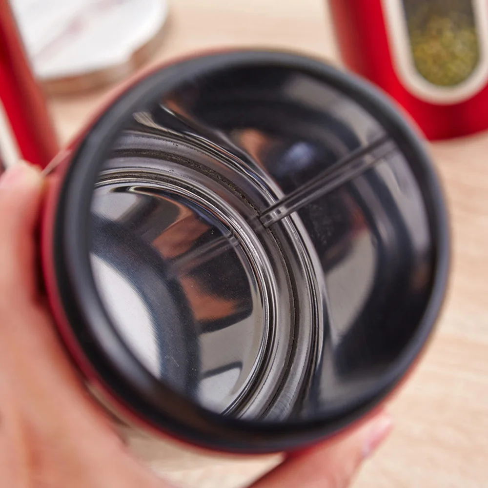 Günstig Edelstahl Kanister Luftdichten Kaffee Tee Zucker Bohnen Zinn mit Sichtbar Fenster Küche Lagerung Container Versiegelt Jar Flasche