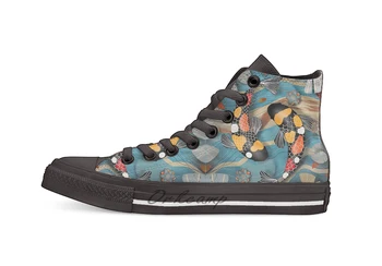 

Koi Watergarden Casual High Top Canvas shoes sneakers For Drop shipping