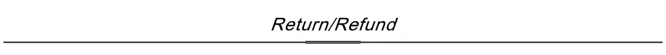 Return Refund