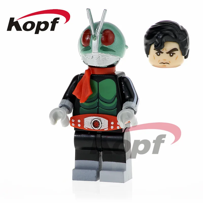 

PG1171 Single Sale Super Heroes Space Wars Kamen Rider Masked Rider 1 Building Blocks Learning Action Bricks Gift Toys Children
