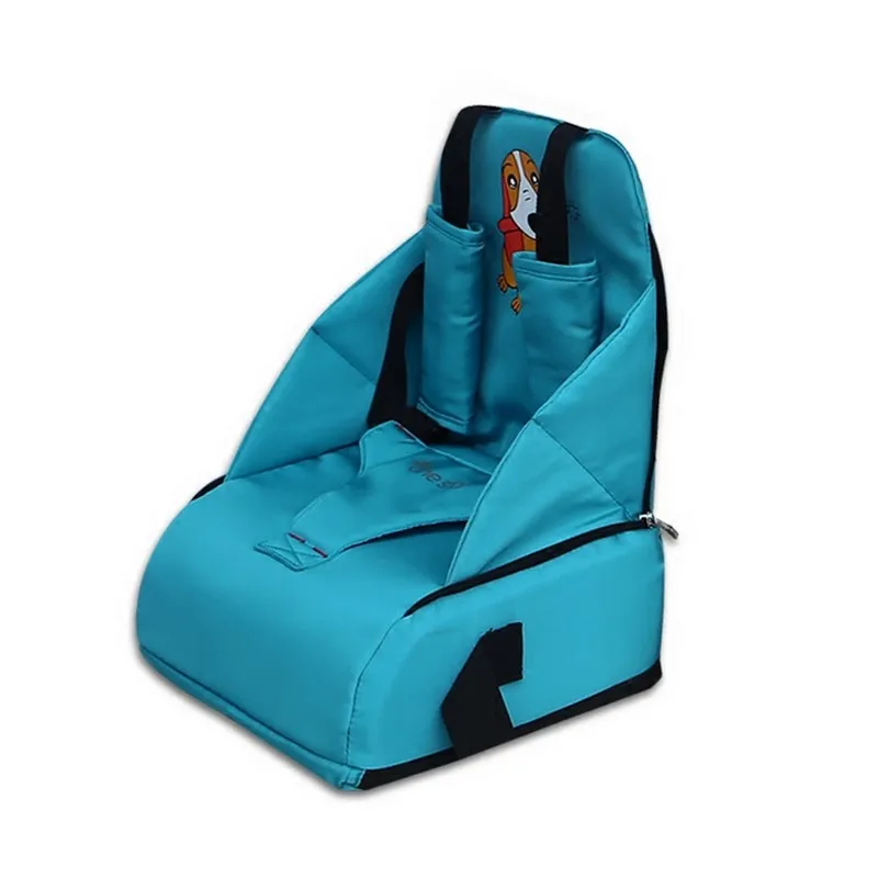 Travel Baby Booster Seat Harness Random Straps Portable Fold Washable