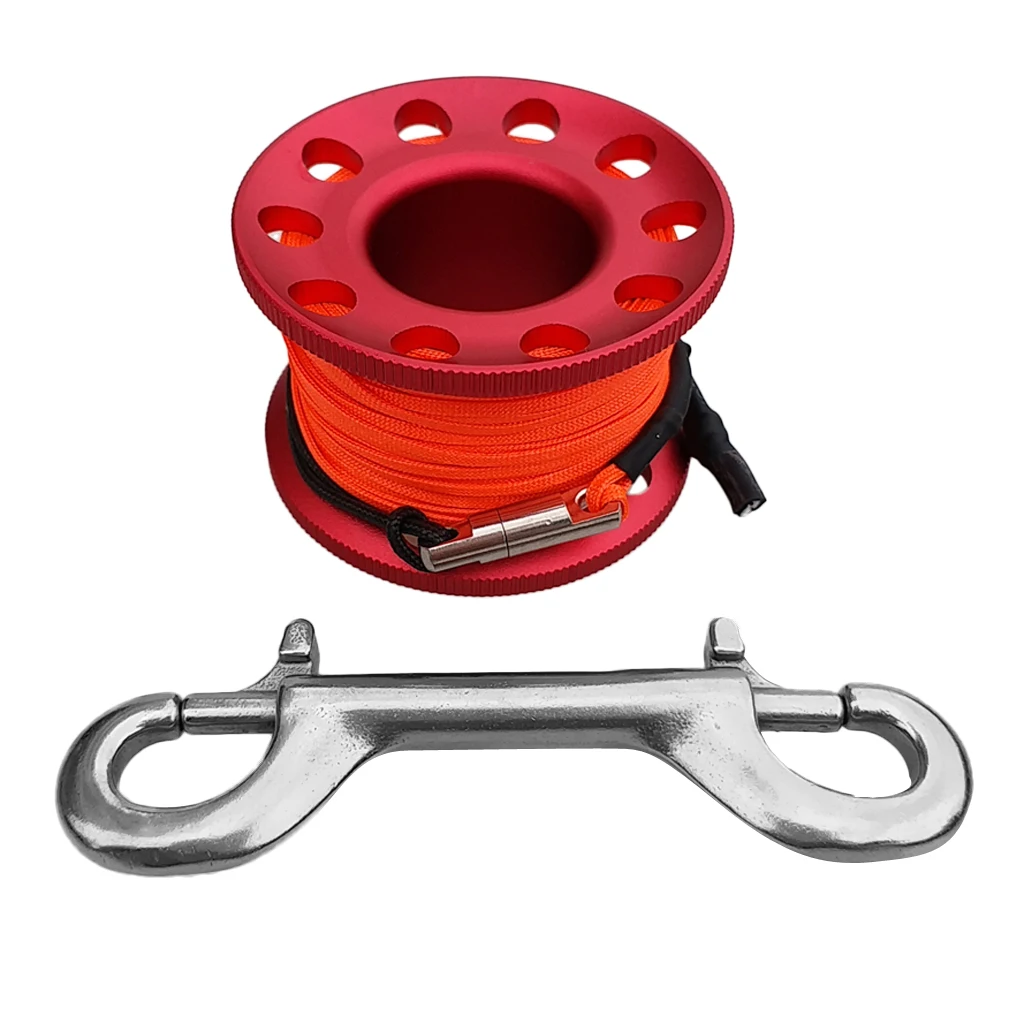 MagiDeal Perfeclan Scuba Diving SMB Surface Marker Buoy Signal Tube & Dive Reel Spool Scuba Diving Accessories