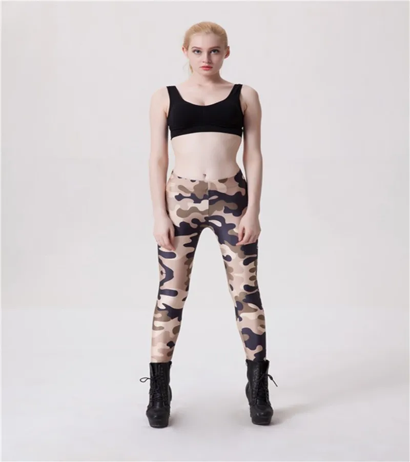 

Qickitout Drop Ship Fitness Women Pants Fitness LEGGING TROUBLE New Leggings Women Elasticity New LEOPARD leggins