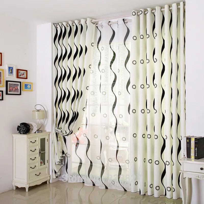 XinHuaEase тренд стиль затемненные занавески s для гостиной двери спальни кухни современные оконные занавески панели отвесные двери Cortina