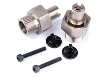 R/C racing car parts, CNC metal upgrade rear hex hub(2pcs/set)for 5SC for 1/5th RC Gas Model Car/for baja