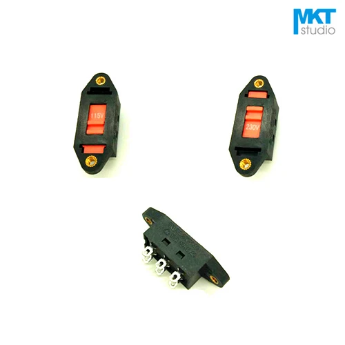 

10Pcs Sample PBS-110 6 Pins 115V to 230V Voltage Convert DPDT 2P2T Miniature Toggle Switch With Screw Fixed Hole Flange