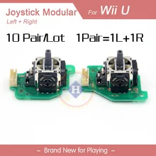 HOTHINK 10 пар левый и правый аналоговый джойстик 3D палка PCB Набор для wii U Gamepad для ремонта регулятора часть
