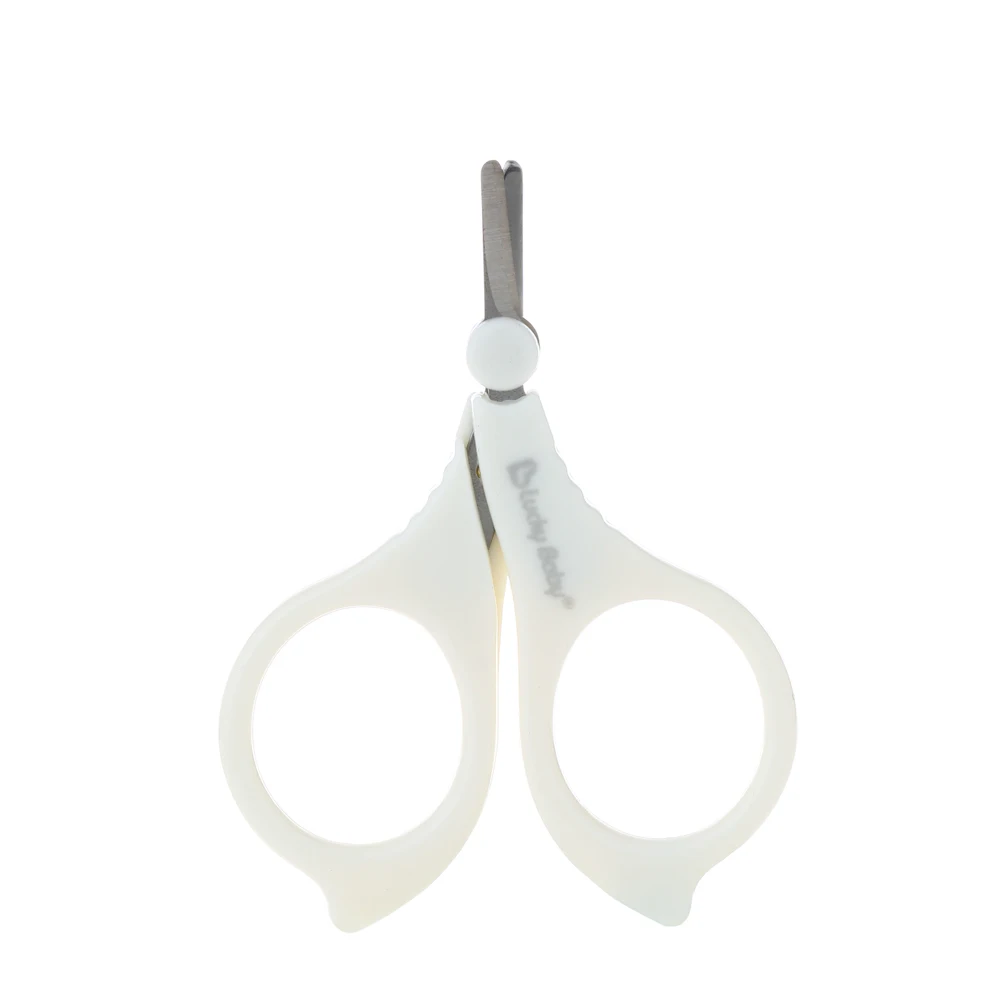 Buy Child Safety Rounded Baby Nail Scissors White