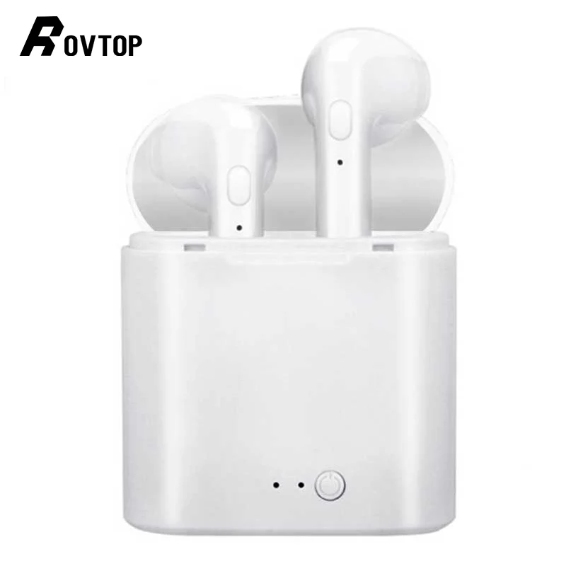

Rovtop 17 I7s Mini TWS Mini Bluetooth Earphones Wireless Headset Stereo Headphones Sport Earbud Earphone With Mic For All phone