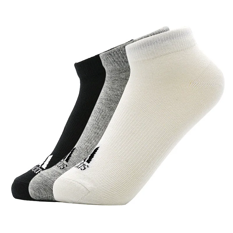 Новое поступление, Оригинальные спортивные носки унисекс с рисунком «Адидас пер но-ш», 3PP(3 пары