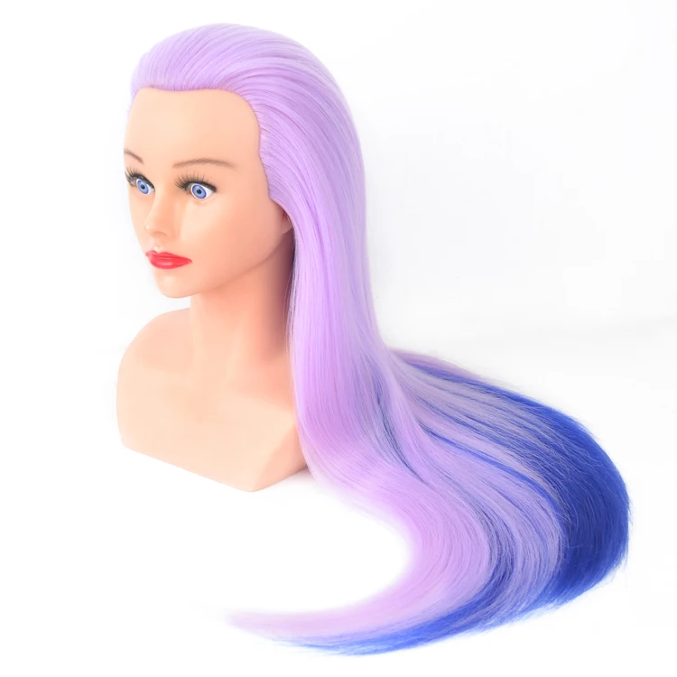 Big Sale Mannequin Head With Golden Hair 60cm Thick Blonde Hair