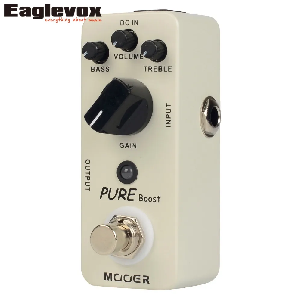 20 dB Clean Boost Mooer Micro Series Pure Boost Effects Pedal BRAND NEW