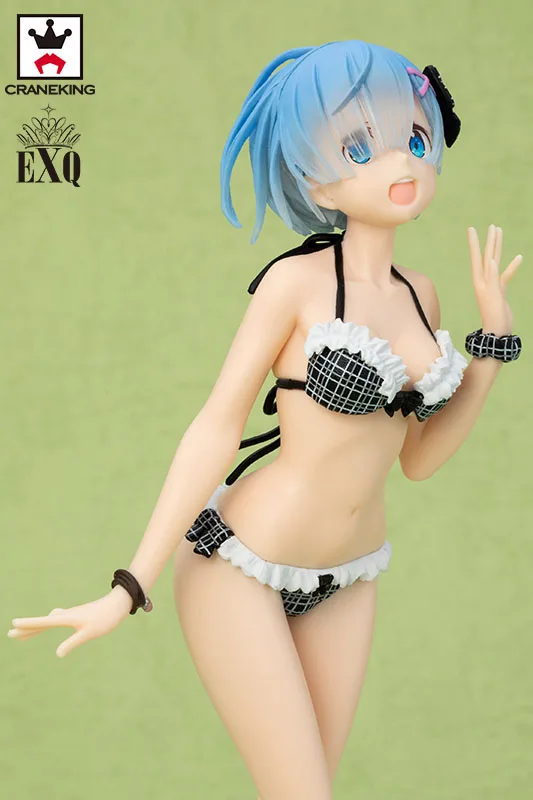 100% оригинальная коллекция Banpresto EXQ Figure Rem #2 из серии Re:ZERO начальная жизнь в другом