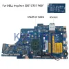 Placa base para ordenador portátil KoCoQin para DELL Inspiron 5567 5767 P66F, placa base I3-7100U, placa base BAL21 LA-D802P 057K0H SR2ZW ► Foto 1/5