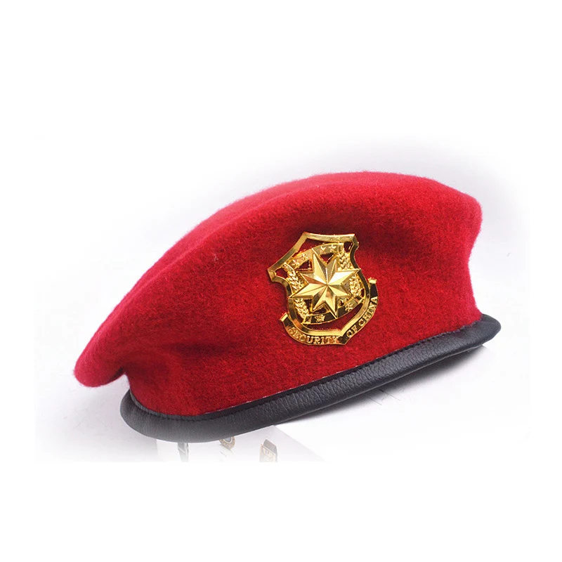 wool beret mens High Quality Wool Berets fashion Army cap Star Emblem Sailor Dance Performance Hat Trilby chapeau for men women unisex GH-400 mens fleece beret