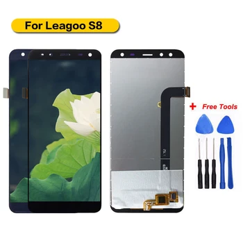 

100% Tested For Leagoo S8 Display+Touch Screen Assembly Screen For Leagoo S8 with Free Tools