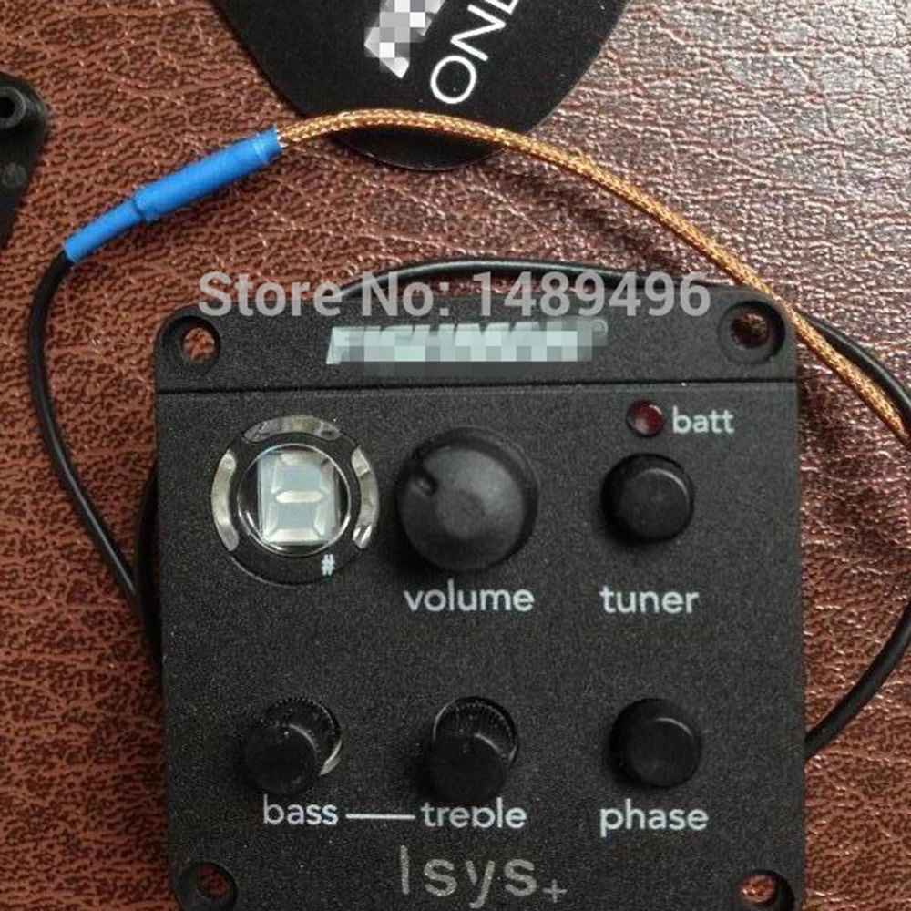 

TOP QUALITY OEM Guitar Pickups EQ Tuner Piezo Pickup Equalizer System Acoustic Guitar pickups