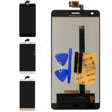 Black White Gold LCD+TP for Oukitel K6000 5.5″ LCD Display+Touch Screen Digitizer Assembly Replacement Parts Free Shipping+Tools