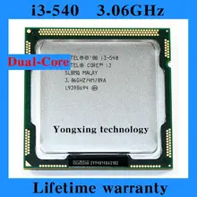 Lifetime warranty Core i3 540 3 06GHz 4M Dual Core desktop processors CPU Four threads 540