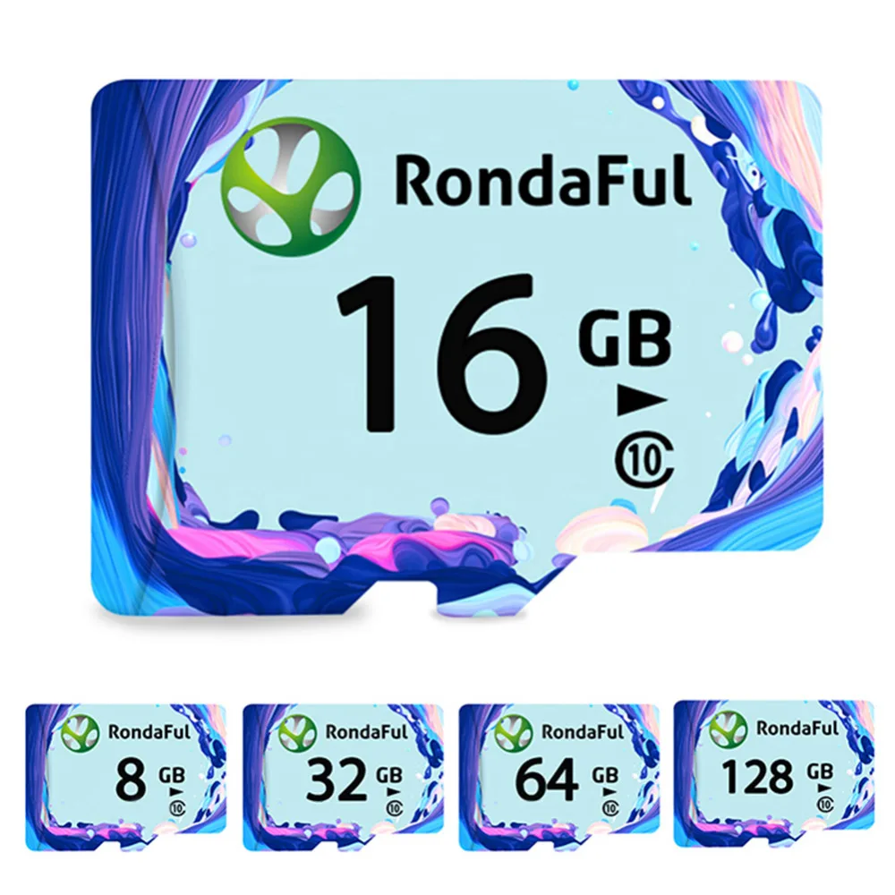 

Rondaful Memory Card 8GB 16GB 32GB 64GB 128GB micro sd TF card Class10 UHS-1 flash card Memory Microsd for Smartphone/Tablet