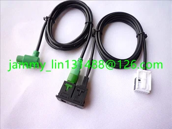 

AUX USB Switch Block Cable Aadaptor USB line for Professional BMWW 6512 9343207-01 E6 COMBOX BMWRCD213-22 E90 X1 car CD player