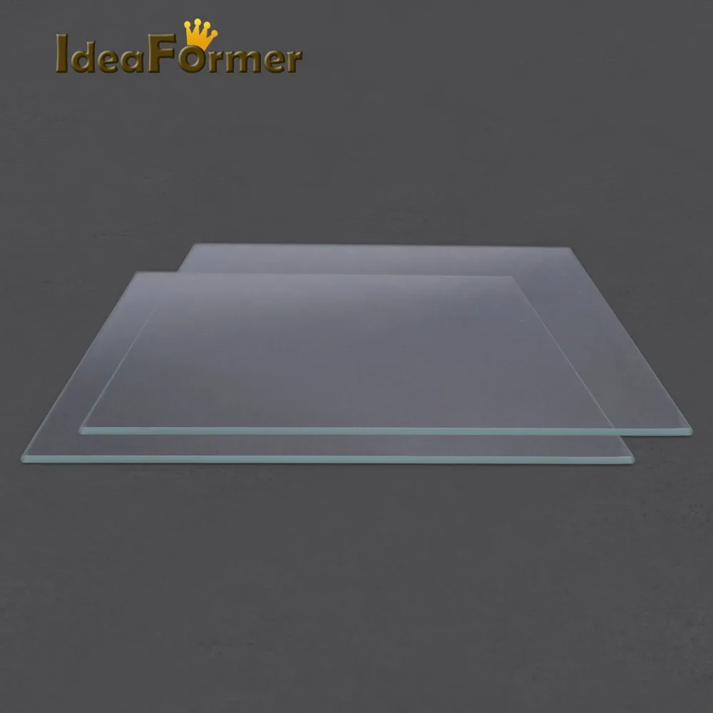 

3D Printer Accessories Reprap MK2 Heated Bed Borosilicate Glass Plate Tempered Glass in good quality 3D Printer Parts.