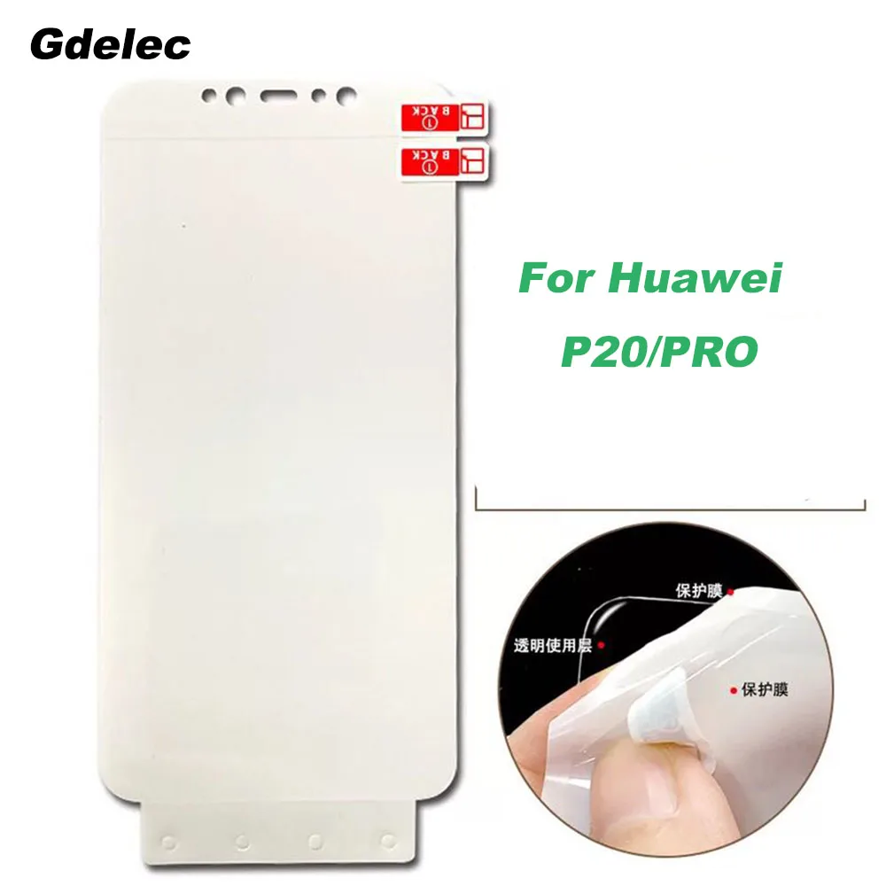 

For Huawei P20 P30 pro lite mate 20 pro lite nova 4 3i Honor 20i 8x Full Soft Hydrogel Film TPU Screen Protector nano film