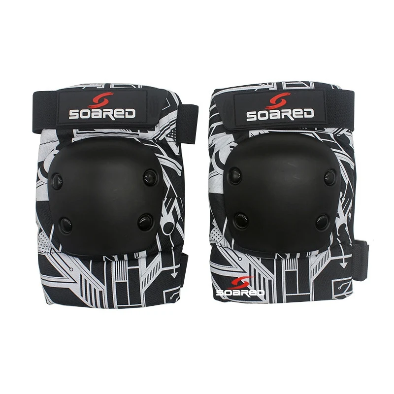 

New Roller Skating Skateboard Elbow Knee Pads Wrist Protective Guard Gear Pad Cycling Knee Protector Cushion Support