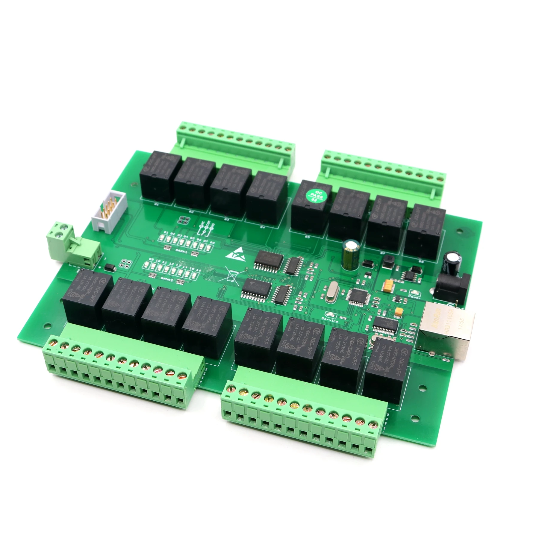 

10A TCP/IP Network Relay Module HTTP UDP WEBAPI Android Phone
