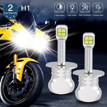 

NICECNC LED Headlight Bulbs Lamp High Low Beam For Yamaha R1 YZF-R1 2004 2005 2006