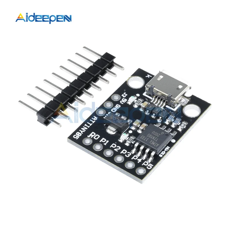 Микро-usb LilyPad ATTINY85 модуль Board Development макетная плата для Arduino микроконтроллера низкой мощности