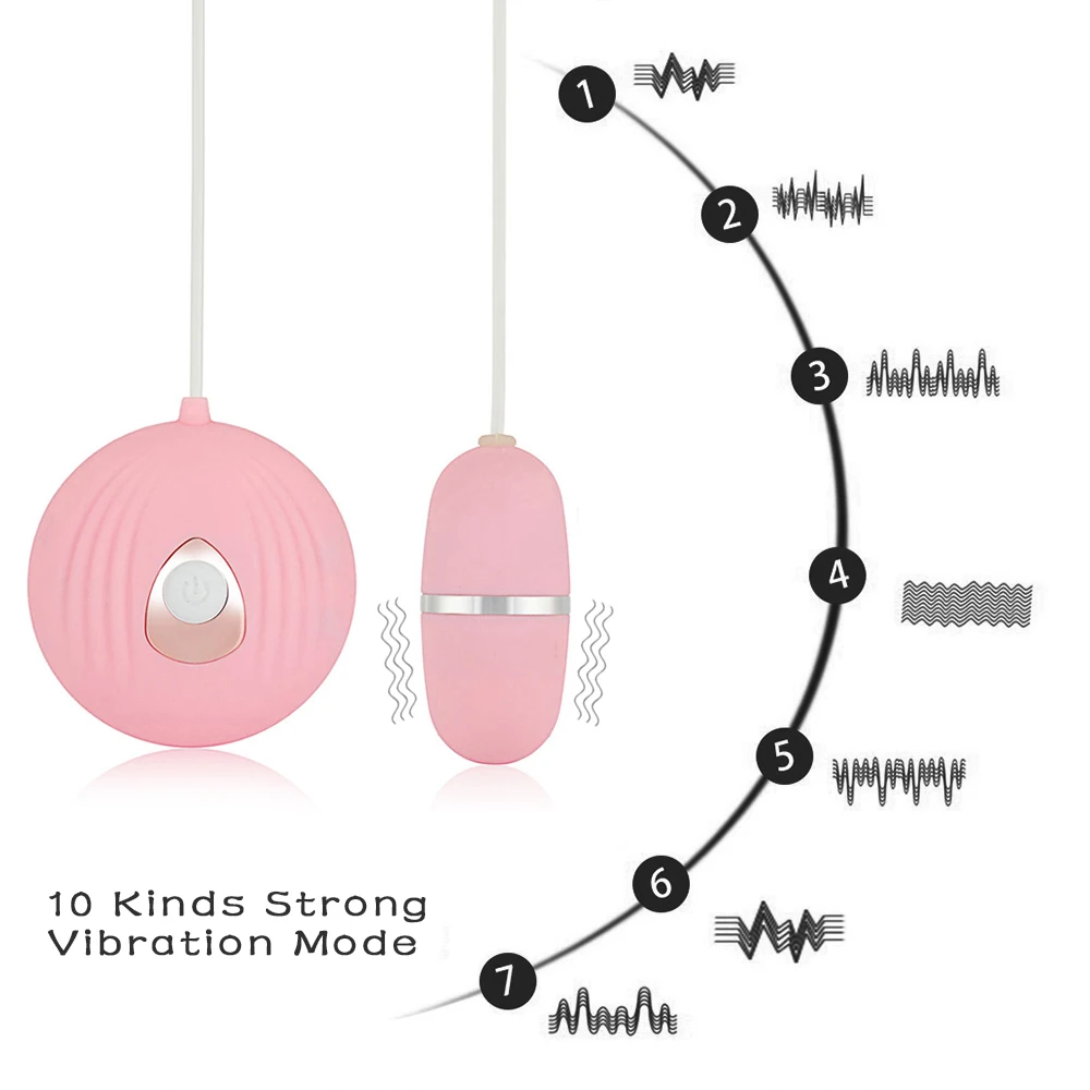 7 Speed Vagina Eggs Bullet Vibrator Sex Toys For Women Clitoris Stimulator Remote Control G-Spot Massage Vibrating Egg Adult Toy (17)