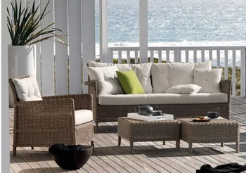 

2017 Hot sale aluminium frame modern synthetic rattan chesterfield sleeper sofas for sale