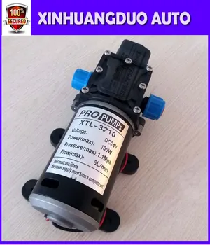 

DC 24v 100W Automatic switch Diaphragm pump high pressure small electric Water Pump /mini 8L/min self priming sprayer pump